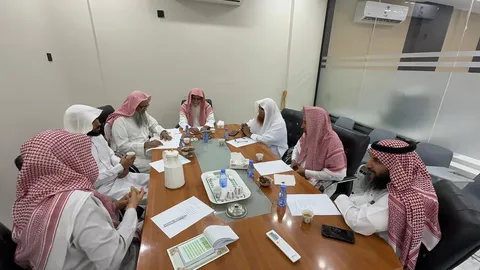 صورة 2 من مجلس إدارة جمعية الدعوة بالملحاء يعقد اجتماعه رقم (121)